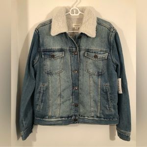 Pacsun Men’s Sherpa Lined Denim Jean Jacket